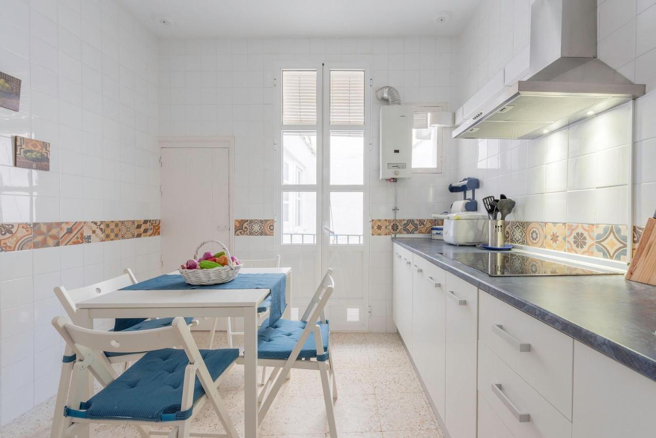 Вилла Vivienda Del Siglo XVIII En El Casco Historico Эль-Пуэрто-де-Санта-Мария Экстерьер фото